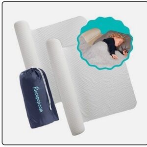 Hiccapop Toddler Bed Rails/ Bumpers | portable, easy for travel | (2) pack